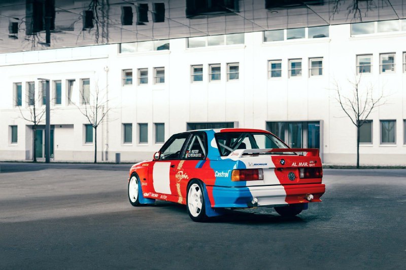 Раллийный BMW M3 E30 для гонок по льду 2