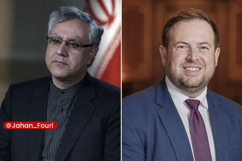 جهان بین‌الملل فوری🌍: سفیر ایران در دیدار با مقام انگلیسی خواستار محکومیت تروریسم اقتصادی آمریکا شد🔹سیدعلی موسوی سفیر جمهوری اسلامی ایران در ا