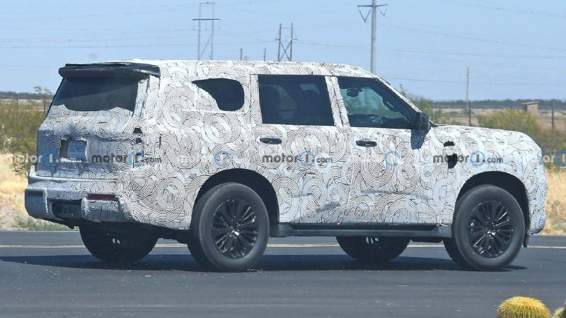 Внедорожник Nissan Patrol нового поколения вышел на испытания 3
