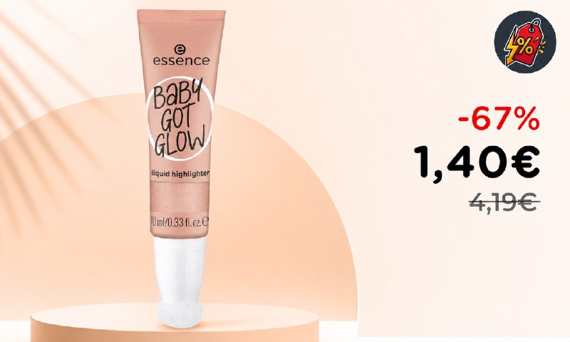 Offerta imperdibile: essence BABY GOT GLOW Illuminante Liquido a solo 1,40€!