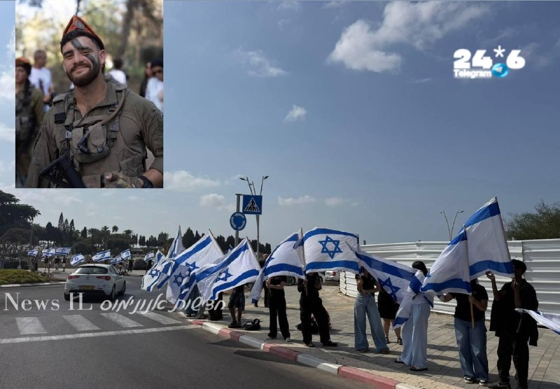 🇮🇱 בדרכו האחרונה: מאות מתושבי אשקלון והסביבה, מלווים למנוחת עולמים את לוחם צהל, סמ״ר רון יונתן רויטמן, תו…