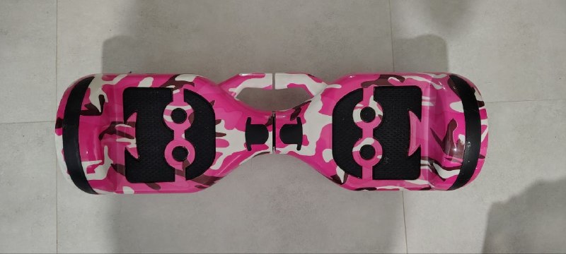 Продам гироскутер бело-розового цвета + зарядка — фото 1