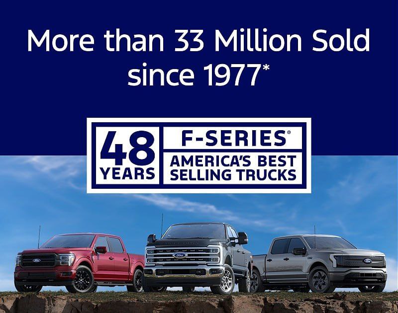 Компания Ford продала 33 млн автомобилей F-Series