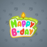 B-Day Candle #71