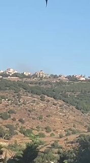 תיעוד: ירי מקלעים לעבר העיירה חדדה