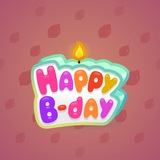 B-Day Candle #94