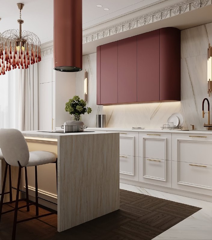 Эта кухня про уверенность. Про вкус. Про ту самую эстетику, где каждый элемент на своём месте и играет немаловажную роль. Здесь уют это не только т... - изображение 2 - про, эта, кухня