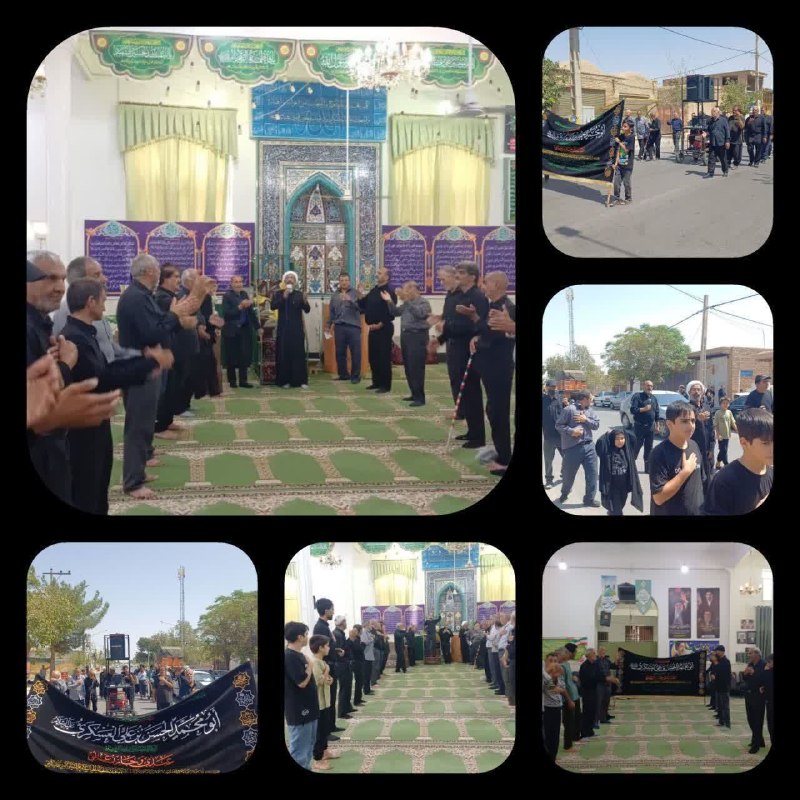 اخبار عصر گناباد: 🏴 گزارش مراسم عزاداری شهادت امام حسن عسکری علیه‌السلام در نوغاببا حضور پرشور مردم ولایتمدار و شهیدپرور نوغاب، مراسم سوگو