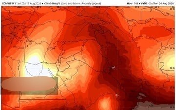 خبر فوری مهم: 🔻تداوم گرمای غیرمعمول؛ هشدار بارشهای رگباری و وقوع سیلاب در ۴ استان🔹️کارشناس هواشناسی گفت: گرمای غیرمعمول در کشور دستک
