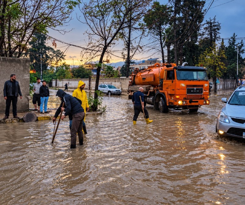 שיטפונות פגעו קשה בסוריה ילדים הם בין הקורבנות ונעדרים נמצאים בחיפושים