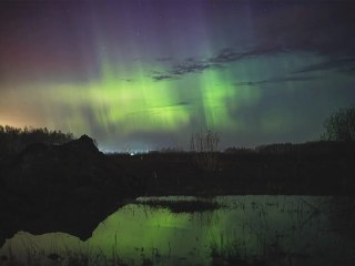 Северное сияние над северными регионами России. Собрали для вас немного красоты.