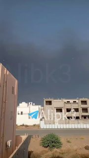 סצנות בלעדיות מתוך בית הזיקוק ג'יזאן, שבוער כעת כתוצאה מהתקפות של כוחות תימן.