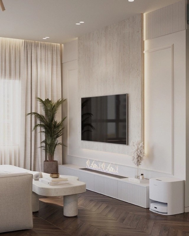 Прекрасный дизайн интерьера трехкомнатной квартиры общей площадью 86 квадратных метров. Автор проекта Мария Айтмухаметова. МЫ В МАХ подписаться - изображение 8 - прекрасный, дизайн, интерьера