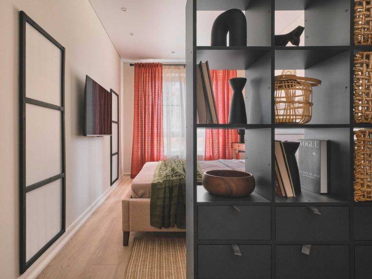 Интерьер квартиры с базовой отделкой от застройщика 42 кв.м. Автор Анна Данилова фото Наталья Вершинина - изображение 10 - интерьер, квартиры, базовой