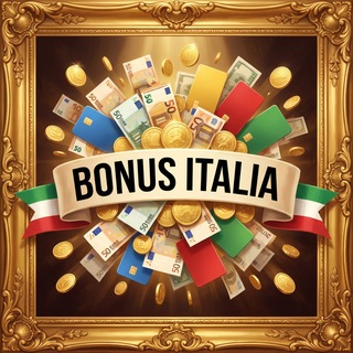 Telegram profile photo for BONUS ITALIA 💰🇮🇹