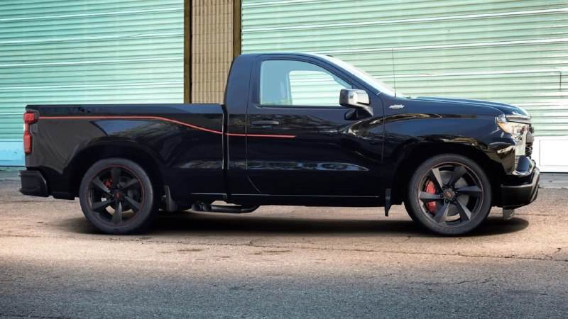 Chevrolet Silverado превратили в 1000-сильный пикап на «механике» 2