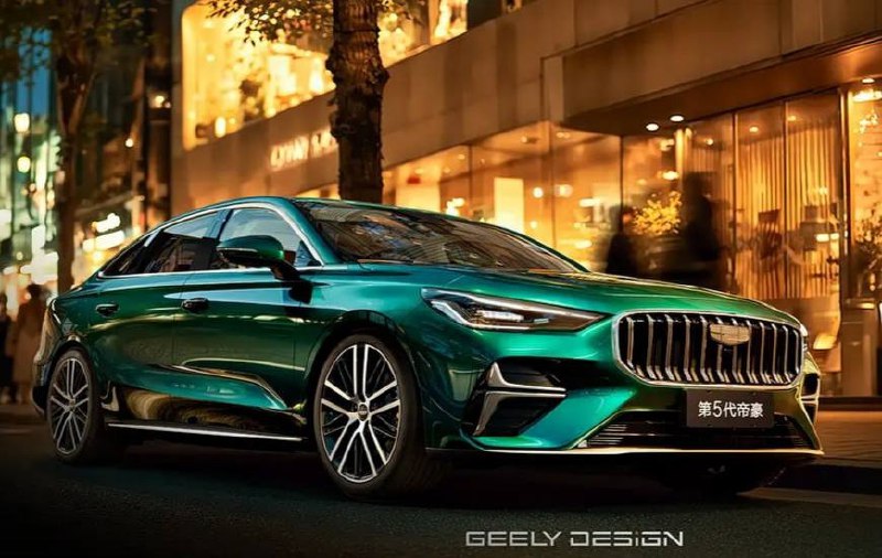 Geely показала новый Emgrand