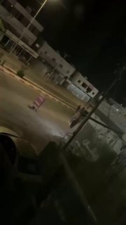 جندي إسرائيلي يحاول ترويع شابة في جنين