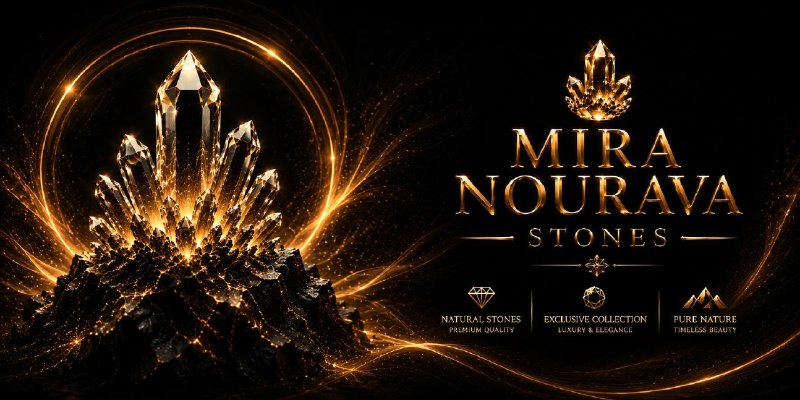 اسرار هستـی: 👑 MIRA NOURAVA STONESجایی برای عاشقان سنگهای خاص، کریستالهای درخشان و زیبایی ناب طبیعت.✨ لوکس✨ کمیاب✨ ماندگاربه دنیای
