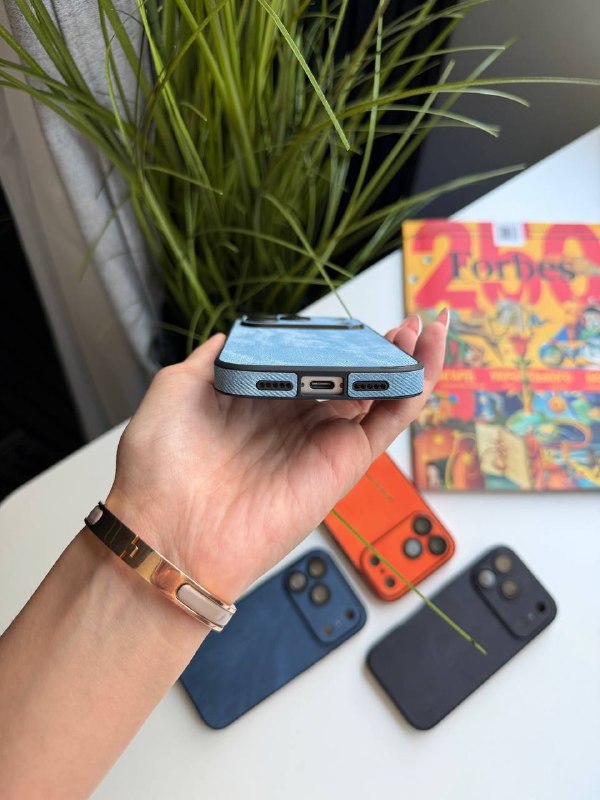 📱Чохли Чохол iPhone Texture Light Blue, фото 5