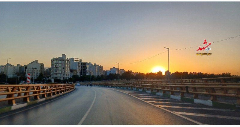 آب و هوای مشهد: 🔸زیبایی غروب خورشید در سومین روز شهریور ماه📸 مرتضی کفاش@HavashenasiMashhad