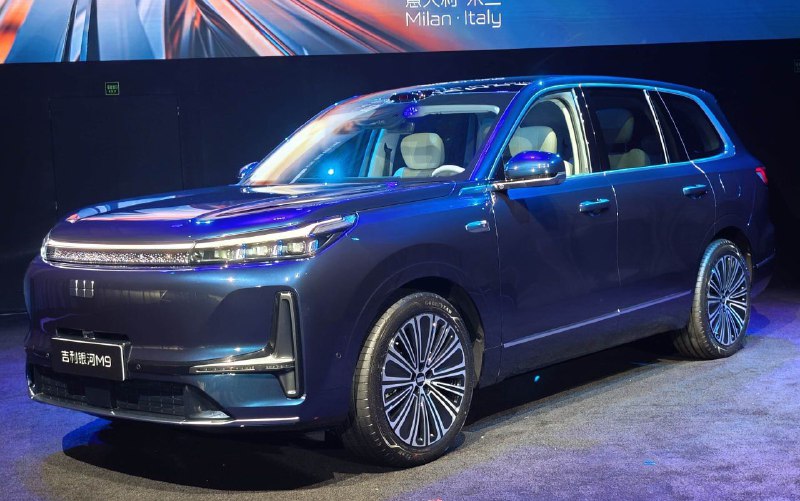 Флагманский Geely Galaxy M9 представили в Милане
