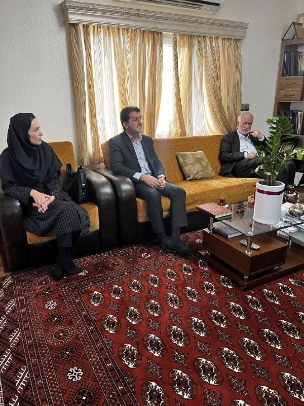 آزاد خبر گنبد کاووس: 🔰نخستین بازدید رئیس دانشگاه آزاد اسلامی گنبدکاووس از مجتمع صنعتی طلای سفید در طرح «سه‌شنبه‌های صنعتی»🔺در نخستین برنامه ا