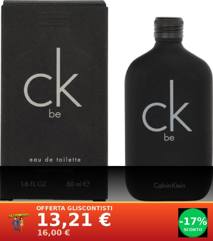 CALVIN KLEIN: CK BE: FRAGRANZA UNISEX DA 50 ML IN OFFERTA