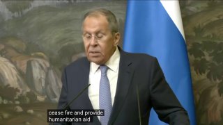 שר החוץ של רוסיה לברוב על עזה: