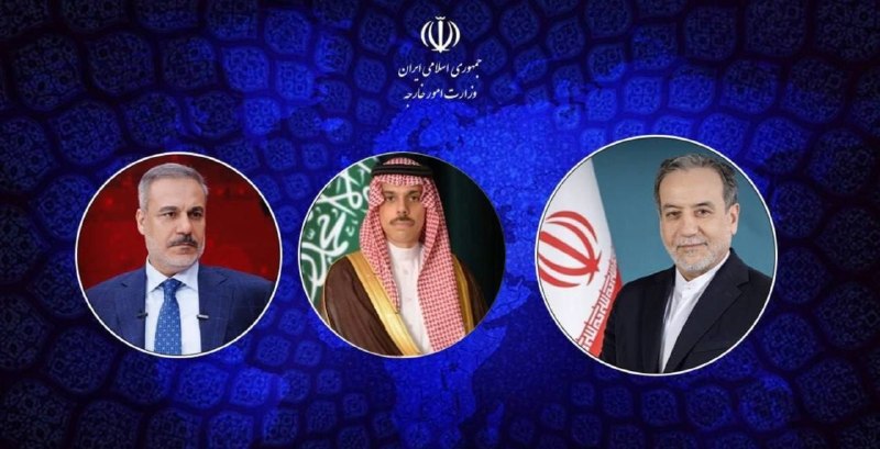 نورنیوز: ✅ گفتگوی تلفنی وزیر امور خارجه کشورمان با وزرای امور خارجه عربستان و ترکیه🔹سید عباس عراقچی وزیر امور خارجه جمهوری اسلامی
