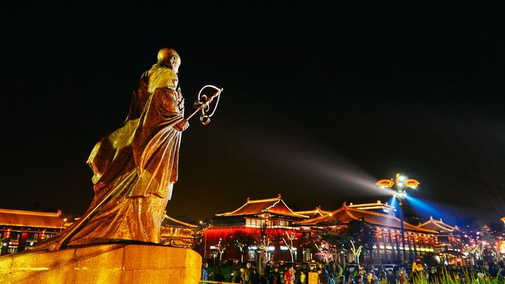 夢迴大唐遊西安day2～登大雁塔、探不夜城