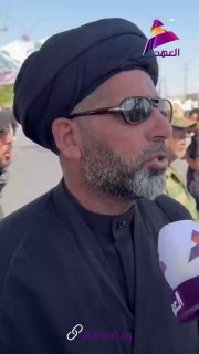 איש דת: "השתתפותנו היא חלק קטן מהנאמנות לדם המבורך הזה. חוסיין הוא דרכנו. קומו למען אללה, הלוויית המאה."