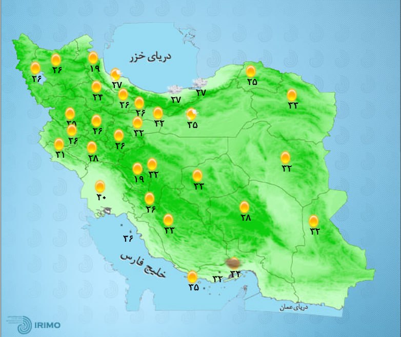 AsreSafar: 🔺آسمان صاف در بیشتر مناطق کشور🔹 سازمان هواشناسی آسمان صاف را برای بیشتر مناطق كشور در پنج روز آینده پیش بینی کرد. 🔹 اهوا