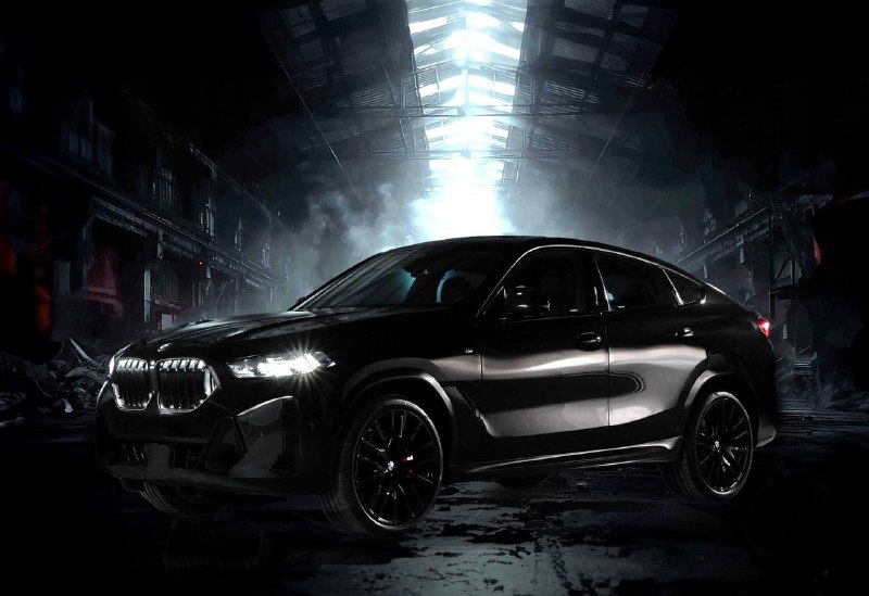 BMW выкатила лимитированную версию X6 Dark Edition для любителей чёрного — всего выпущено 50 экземпл