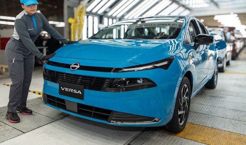 Nissan запустил производство новой Versa Производство налажено в Мексике, этот р
