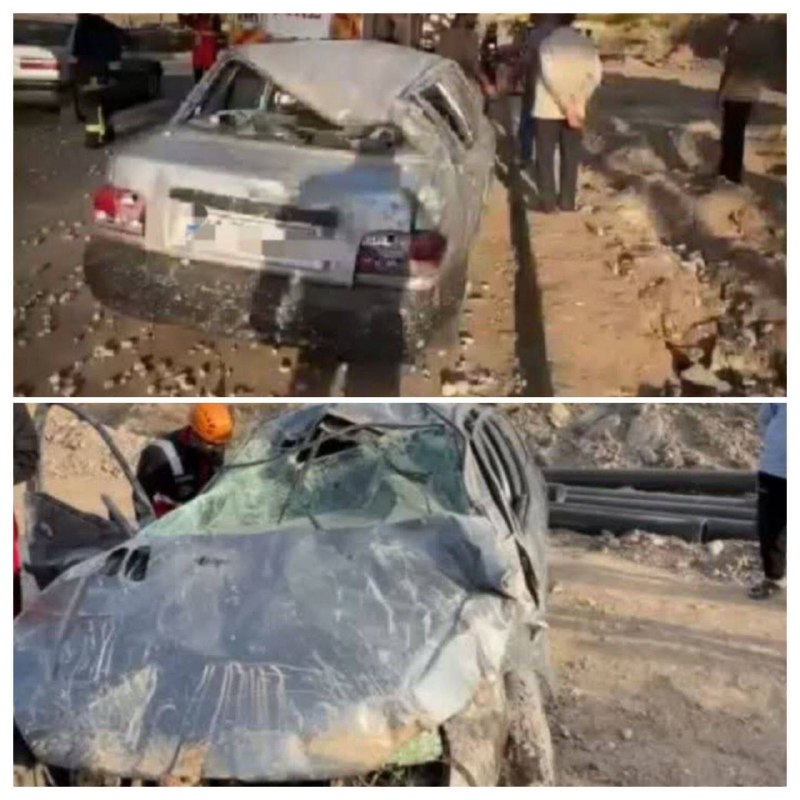 حوادث مشهد: 🔸محبوسی راننده ۲۰۶ در پی تصادف با پراید در بولوار نمازروابط‌ عمومی آتش‌نشانی مشهد: 🔹خودروی ۲۰۶ پس از برخورد با پراید، در