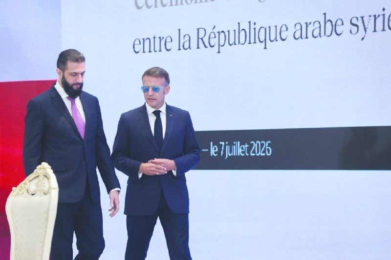 ️🇸🇾🇫🇷⬛ שלטונות סוריה עצרו את החוליה האחראית לפיגועי תאומים בדמשק במהלך ביקורו של נשיא צרפת עמנואל מקרון…