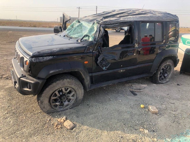 شبکه اطلاع‌رسانی مرآت: 🔺 واژگونی سوزوکی‌ در جاده گرمسار به ایوانکی ۴مصدوم برجای گذاشت✅ با مرآت همراه باشید؛ 🆔 @Meraatnews📩 ارسال نظرات و پیشنها