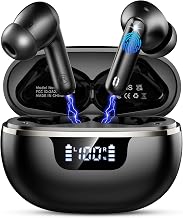 Auriculares Inalambricos Bluetooth 5.4 HiFi Estéreo, 48H Cascos Bluetooth | Auri