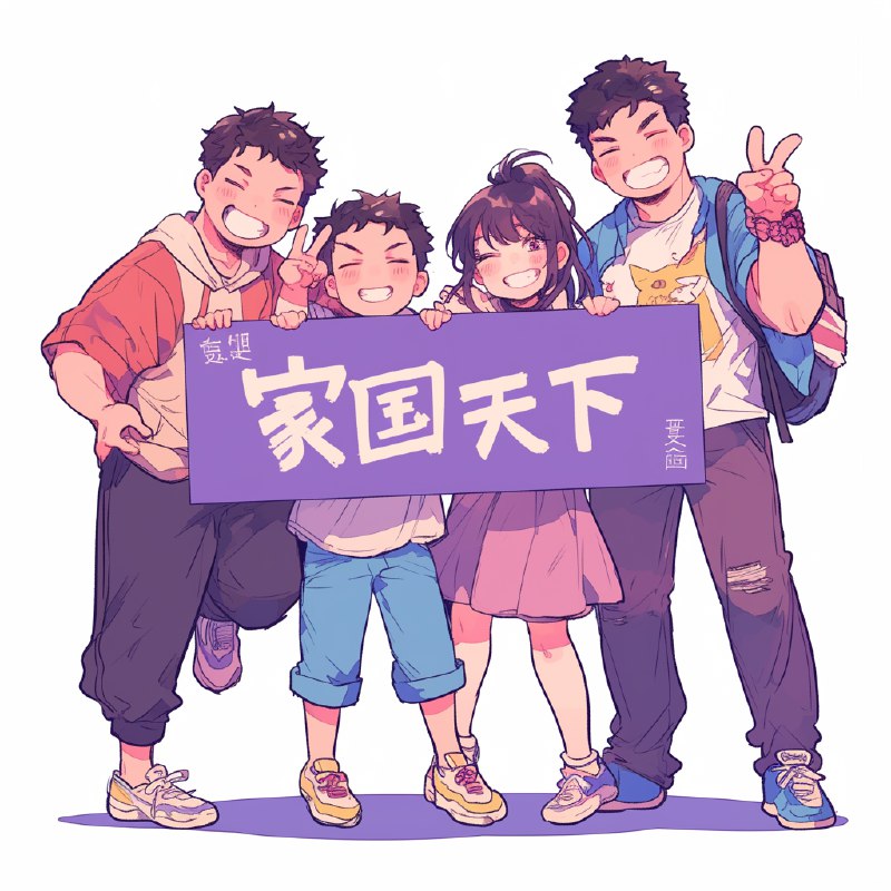 Midjourney 举牌小能手中文版来啦！纯 Midjourney 生成，无任何修改