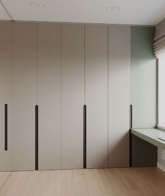 Тёплая ванная с терракотовыми акцентами и гардеробная завершают наш проект домвсочи Уютная ванная с яркой акцентной стеной из терракотовой плитки и... - изображение 7 - ванная, зеркалом, плавающая