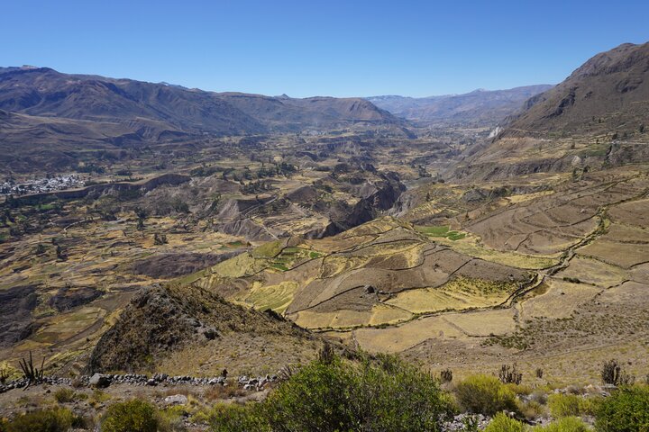 流浪在安地斯山脈，科卡峽谷小鎮之間