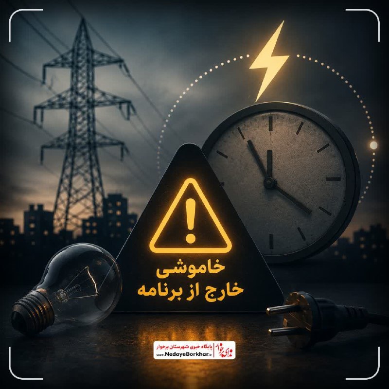 ندای برخوار: 🔻 خاموشیهای خارج از برنامه چرا اتفاق میافتد؟🔸 معینی، مدیر امور برق شهرستان برخوار در نشست خبری:🔹 شرکت توانیر روزانه سه
