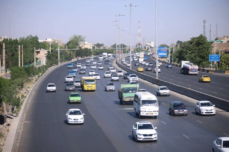 سازمان راهداری و حمل و نقل جاده ای: 🔹آخرین وضعیت ترافیکی و جوی محورهای مواصلاتی کشور‌🔹بنابر اطلاعیه مرکز مدیریت راه‌های کشور، ترافیک وسایل نقلیه در حدفاصل پ