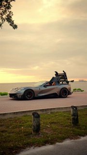FERRARI 812 | MANSORY С восходом солнца линии оживают. Полный комплект обвеса Ma