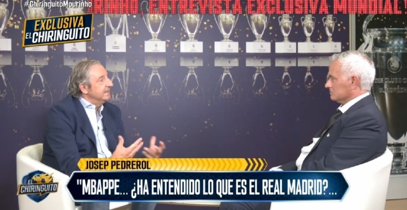 REAL MADRID PAGE: 🗣مصاحبه اختصاصی ژوزه مورینیو با جوزپ در الچرینگیتو - بخش چهارم [بررسی ناکامی فصل گذشته و صحبت درباره امباپه و بلینگهام]: