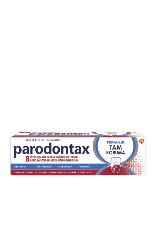 Parodontax Diş Macunu Ferahlık Tam Koruma 80 GR