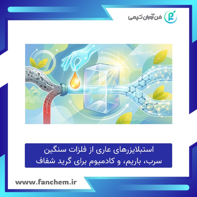 فن آوران شیمی: استبلایزر G513+ | پایداری حرارتی عالی با دوز مصرف بهینهاستبلایزر G513+ یک پایدارکننده نسل جدید برای PVC شفاف است که کامل