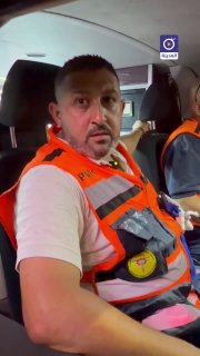 מעקב עם הסהר האדום הפלסטיני: