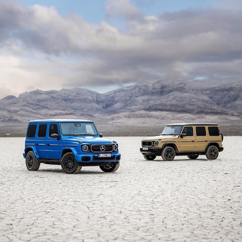 Бензиновый и электрический G-Class 2